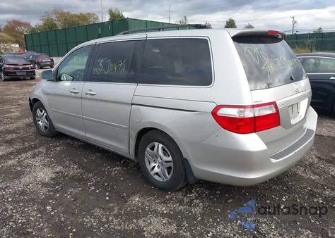 2005 Honda Odyssey Ex z USA, uszkodzony, nr VIN 5FNRL38445B413734